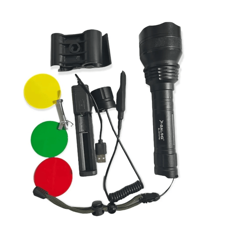 Linterna - Roja Verde Blanca Caza Xhp90 - hiking outdoor Chile - Linterna - Roja Verde Blanca Caza Xhp90 - hiking outdoor Chile - 