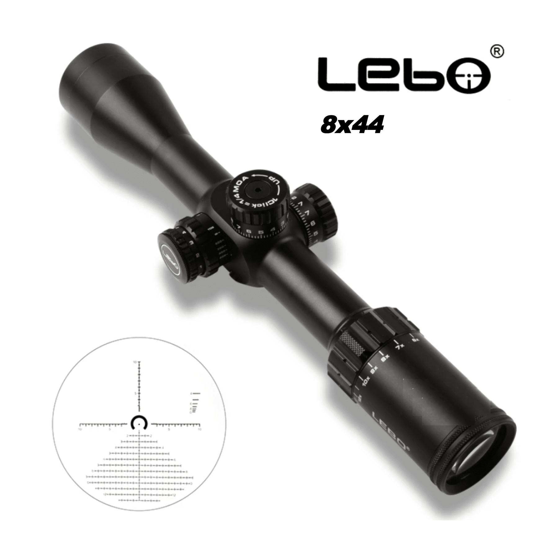 MIRA TELESCÓPICA LEBO 8x44 - TIPO LEAPERS - hiking outdoor Chile - MIRA TELESCÓPICA LEBO 8x44 - TIPO LEAPERS - hiking outdoor Chile - MILITAR -
