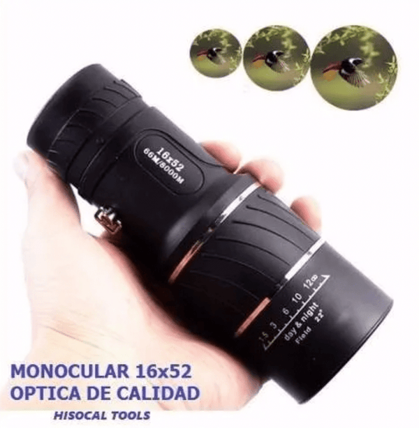 Monocular 16x52 Incluye Funda - hiking outdoor Chile - Monocular 16x52 Incluye Funda - hiking outdoor Chile - ART. CAZA -