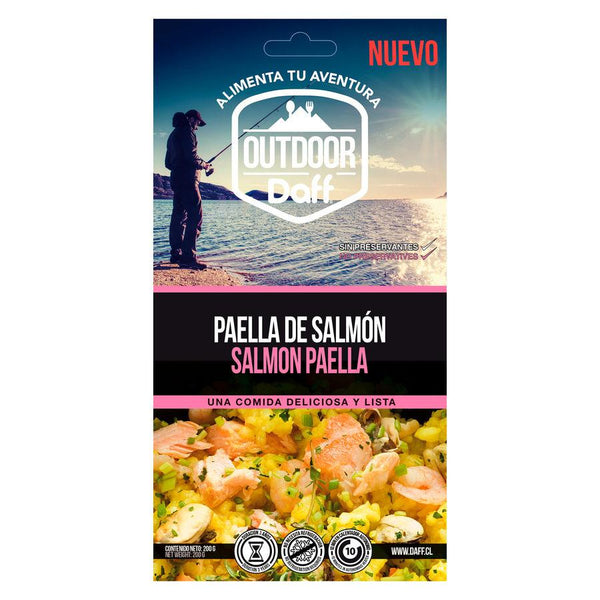 PAELLA DE SALMON // ALIMENTO DAFF - hiking outdoor Chile - PAELLA DE SALMON // ALIMENTO DAFF - hiking outdoor Chile - OUTDOOR -