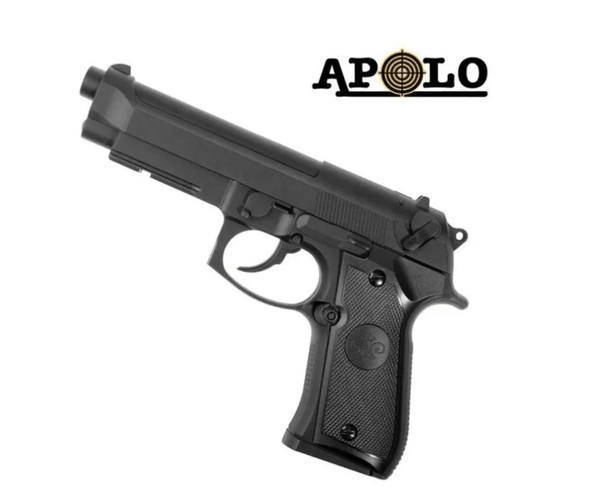 Pistola Apolo Co2 A92 (Replica Beretta 92) - hiking outdoor Chile - Pistola Apolo Co2 A92 (Replica Beretta 92) - hiking outdoor Chile - MILITAR -