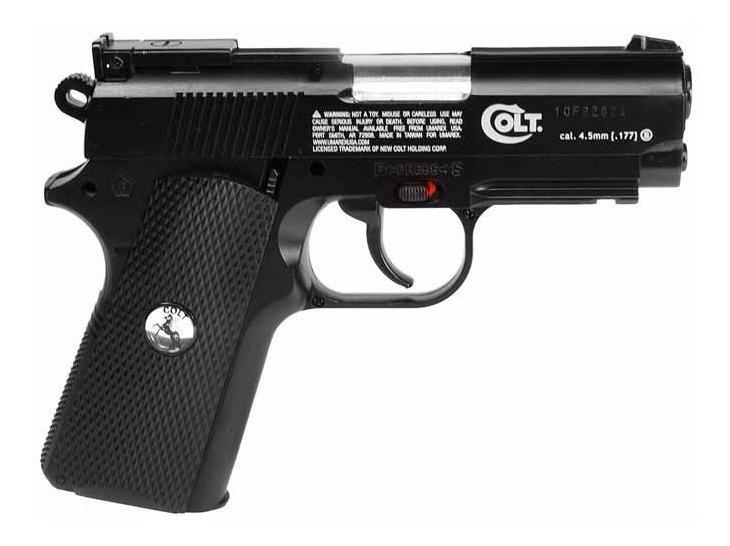 PISTOLA COLT DEFENDER - Co2 - Balines 4,5 mm. - hiking outdoor Chile - PISTOLA COLT DEFENDER - Co2 - Balines 4,5 mm. - hiking outdoor Chile - ART. CAZA -