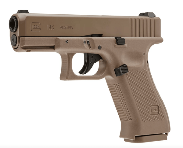 Pistola Umarex Glock 19X full Metal CO2 Blowback .177 BB Gun, Tan Cal 4,5 - hiking outdoor Chile - Pistola Umarex Glock 19X full Metal CO2 Blowback .177 BB Gun, Tan Cal 4,5 - hiking outdoor Chile - Armas -
