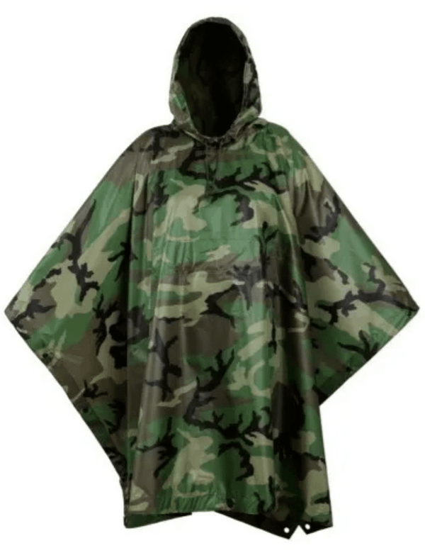 Poncho De Agua /impermeable Militar - hiking outdoor Chile - Poncho De Agua /impermeable Militar - hiking outdoor Chile - 