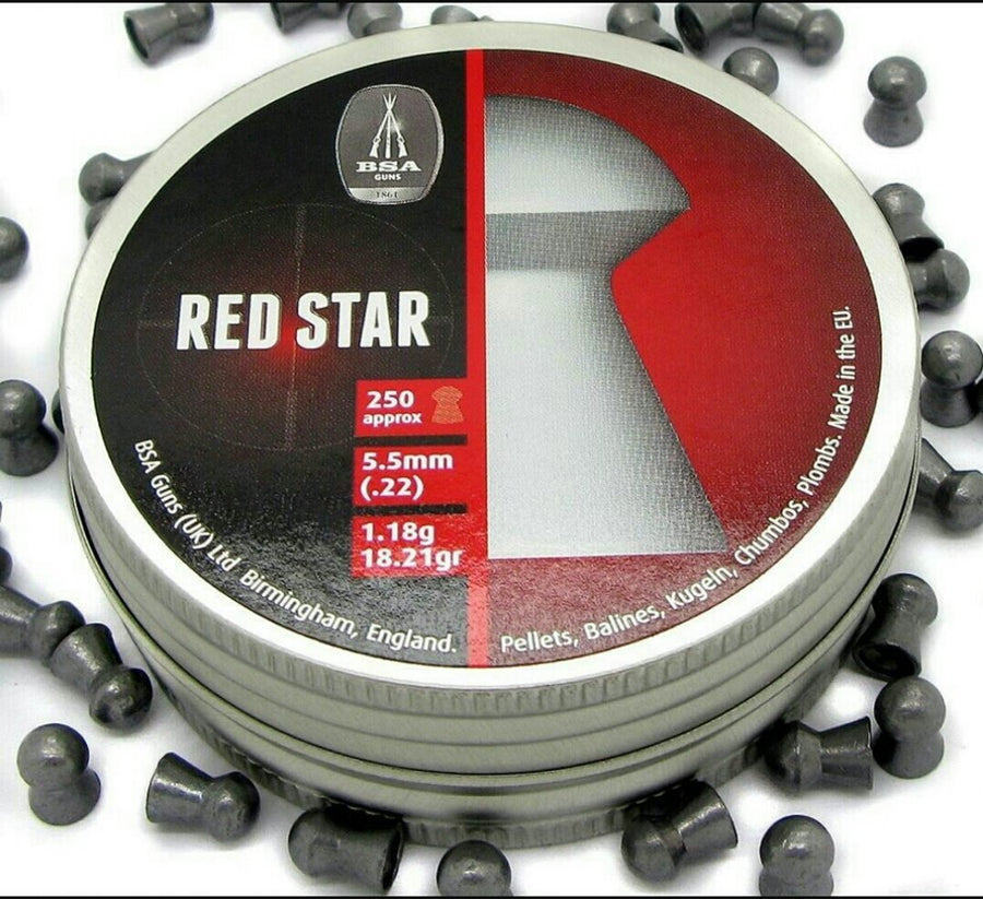 Poston Bsa Red Star 5,5 / 750 Unid / 18.2 Gr/ Hiking Outdoor - hiking outdoor Chile - Poston Bsa Red Star 5,5 / 750 Unid / 18.2 Gr/ Hiking Outdoor - hiking outdoor Chile - ART. CAZA -
