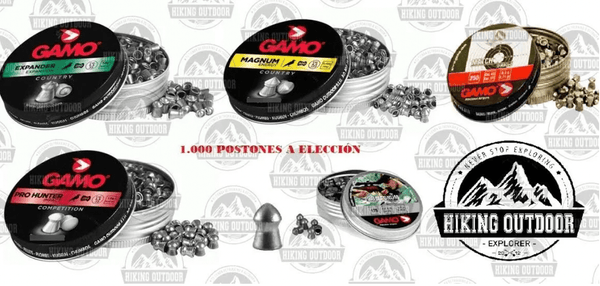 Poston Gamo 5,5 1000 Unidades (4 Latas) - hiking outdoor Chile - Poston Gamo 5,5 1000 Unidades (4 Latas) - hiking outdoor Chile - ART. CAZA -