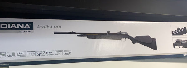Rifle Diana Trailscout 5,5 - Co2 Postón - Cargador - Polimero